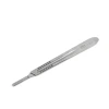 Exclusive stainless steel surgical handles for foreign trade, 3#/4#/7# sterile pet surgical knives, surgical handles Specification image